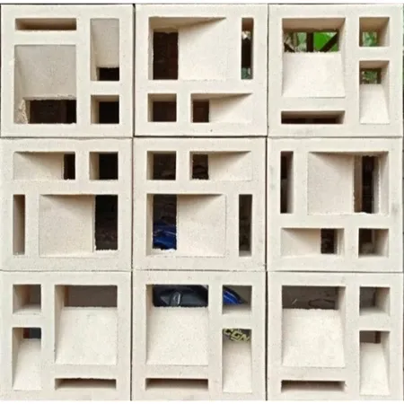 Roster Beton Minimalis Motif Dosol (LB4 2 Muka) (Dua Sisi) 20 x 20 x 10 cm — Foto 2