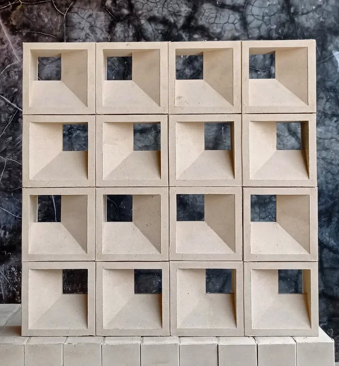 Jual Roster Beton Motif Corong Kencana  IndoRoster